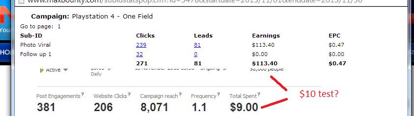 usd 9 CPA test pulls in $113.40 in 24 hours_n